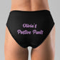 Personalised Positive Pants Knickers underwear