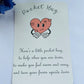 Rainbow Resin Heart Pocket Hug: Positivity Token Gift
