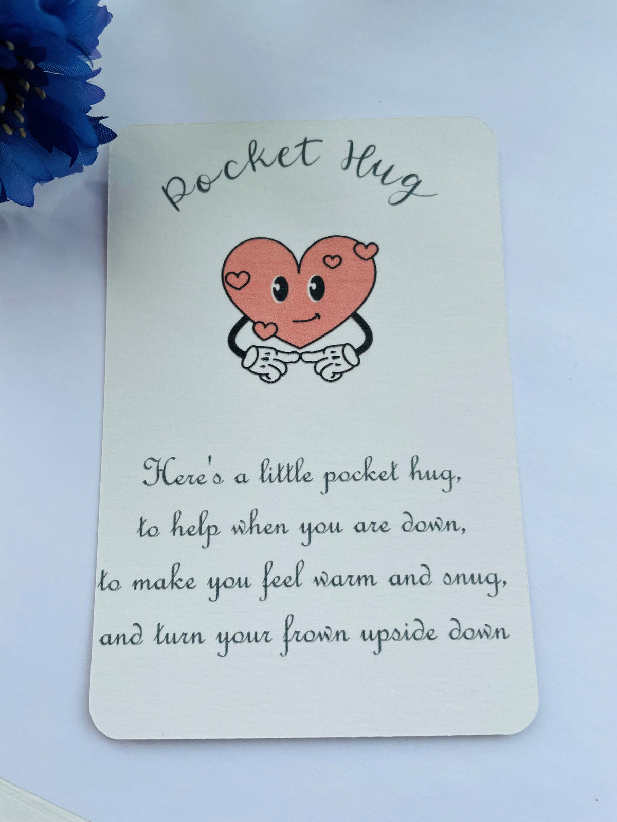 Rainbow Resin Heart Pocket Hug: Positivity Token Gift