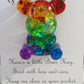 Rainbow Resin Bear Hug: Pocket Token Gift