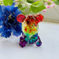 Rainbow Resin Bear Hug: Pocket Token Gift