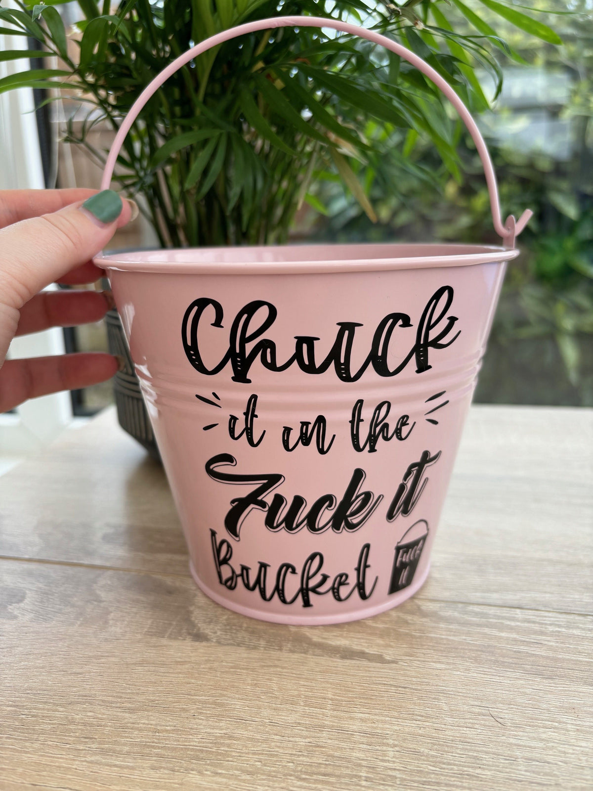 Fuck It Bucket: Novelty Adult Gag Gift, Desk Decor