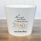 Personalised Plant Pot, If Mummy's were flowers, Nanny, Godmother, Grandma. Mothers day gift, birthday gift for her