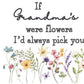 Personalised Plant Pot, If Mummy's were flowers, Nanny, Godmother, Grandma. Mothers day gift, birthday gift for her