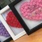 Mother's Day heart frame and flowers, Mother's Day flowers, gift for her, Nanny Gift, love gift