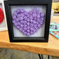 Mother's Day heart frame and flowers, Mother's Day flowers, gift for her, Nanny Gift, love gift