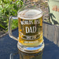 Personalised Beer Glass, Daddy's Beer, Grandads beer, dads beer
