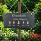 Garden Sign for Grandad, Slate sign for Garden, Personalised Garden Sign, Fathers Day, Grandad, Grandpa Gift, Slate Garden Si