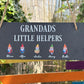 Garden Sign for Grandad, Slate sign for Garden, Personalised Garden Sign, Fathers Day, Grandad, Grandpa Gift, Slate Garden Si