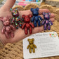 Resin Pocket Worry Bear: First Day of School Keepsake