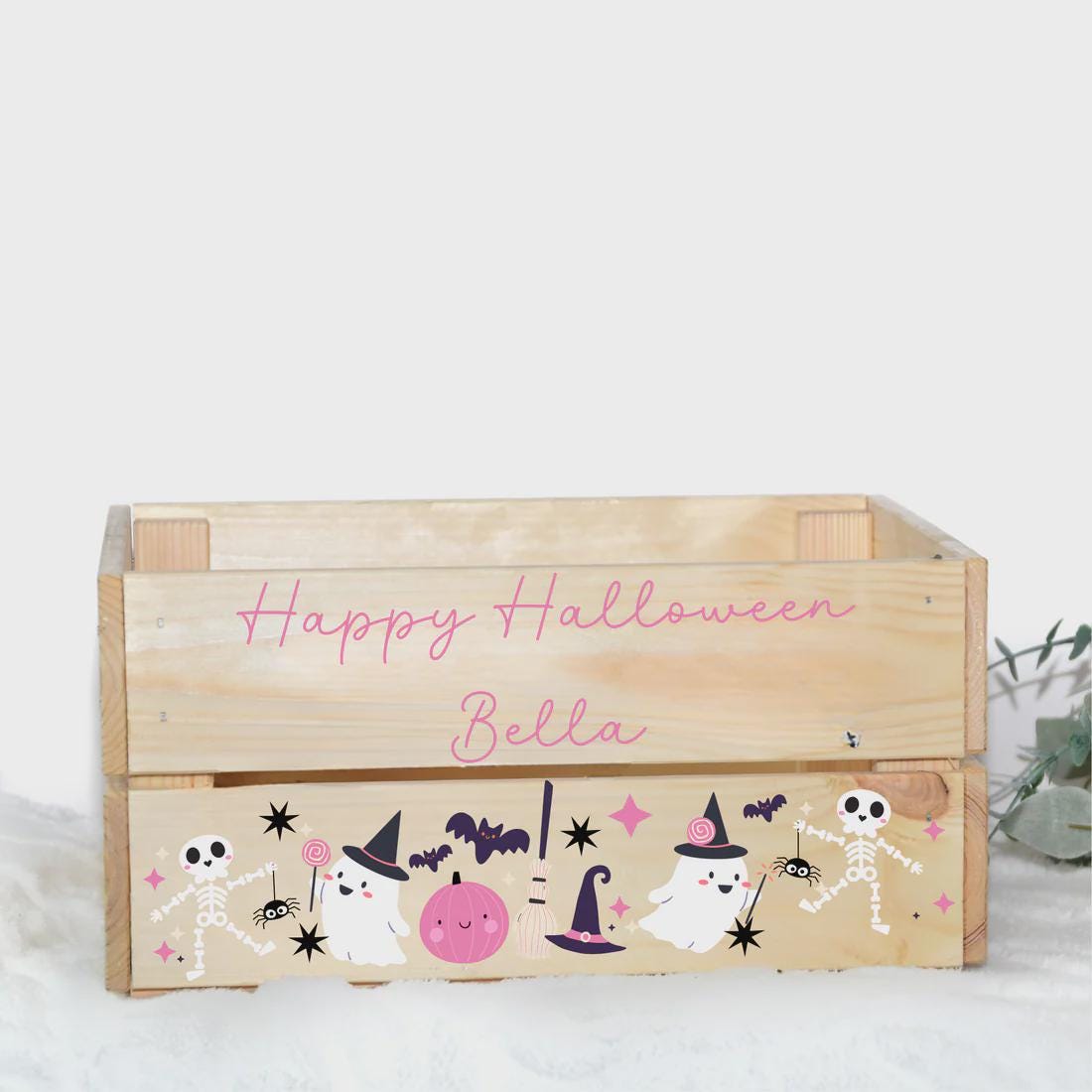 Personalised Halloween Treat Crate: Spooky Season Boo Box