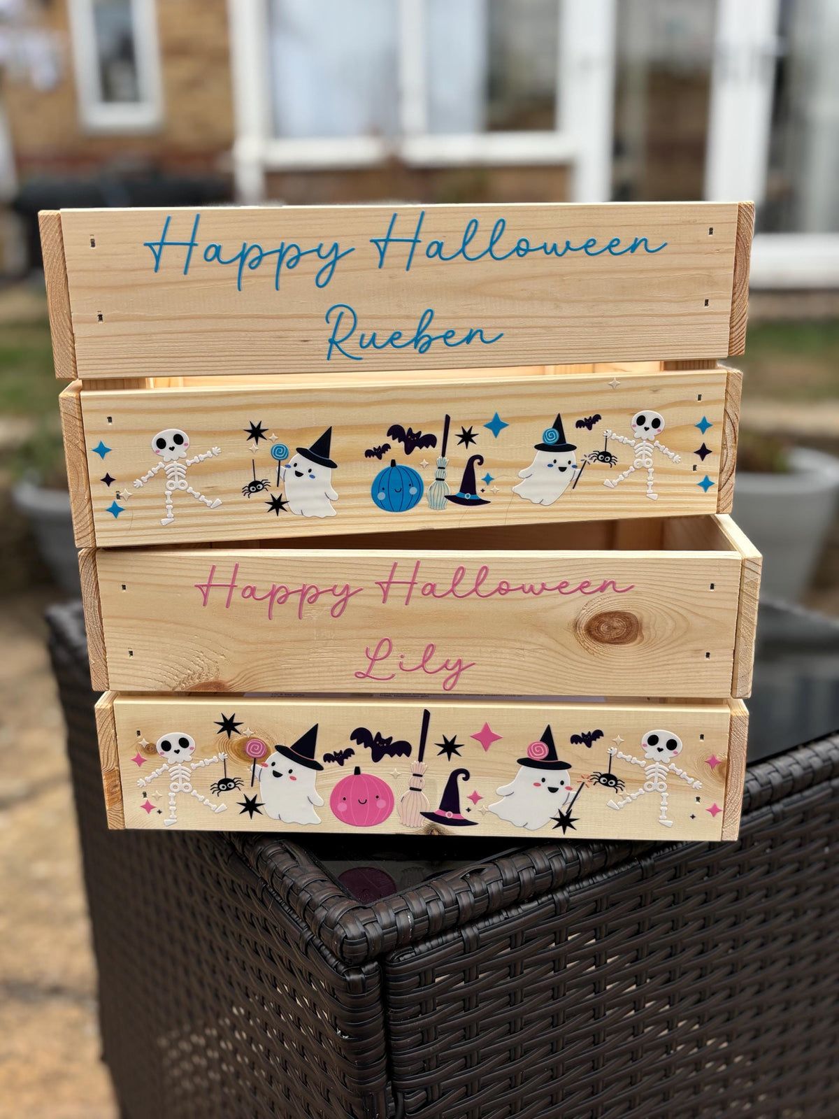 Personalised Halloween Treat Crate: Spooky Season Boo Box