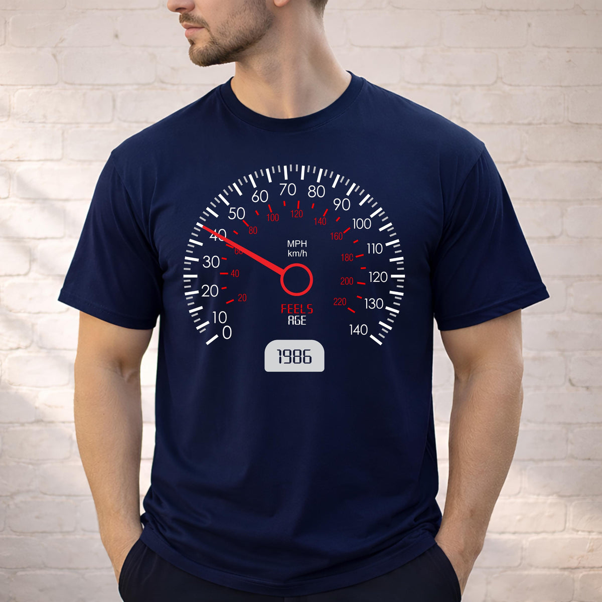 Men's 40th Birthday Personalised T shirt