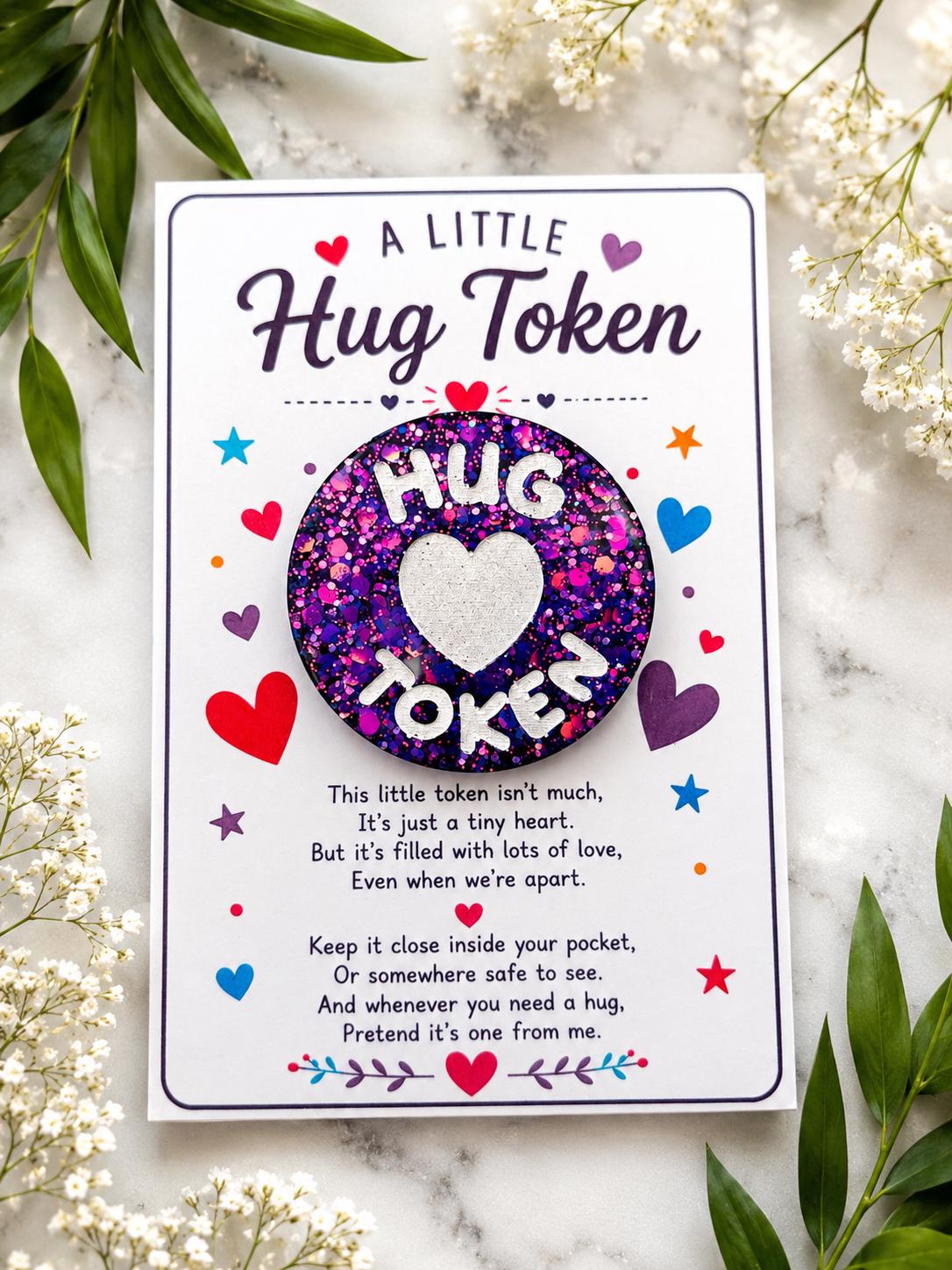 Pocket Hug: Positivity Token Gift, hug token