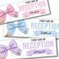 Personalised First Day of School Banner, Photo Prop, back to school