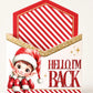Elf arrival, Elf Welcome back envelope, 3d envelope