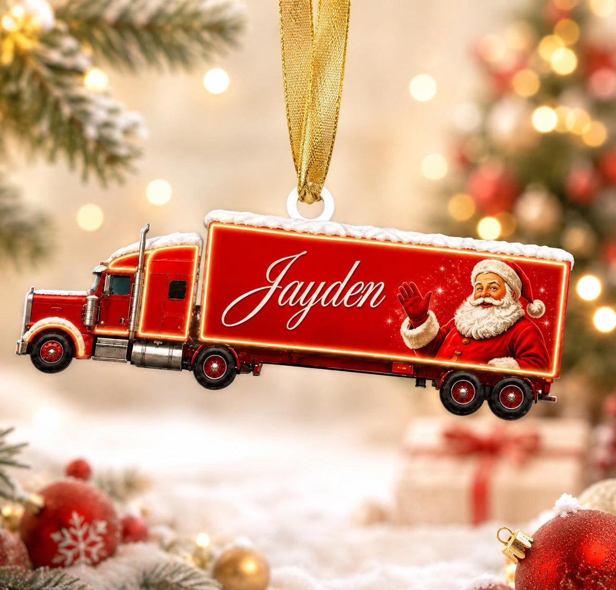 Personalised Christmas Decoration, Christmas is coming, Tree decoration