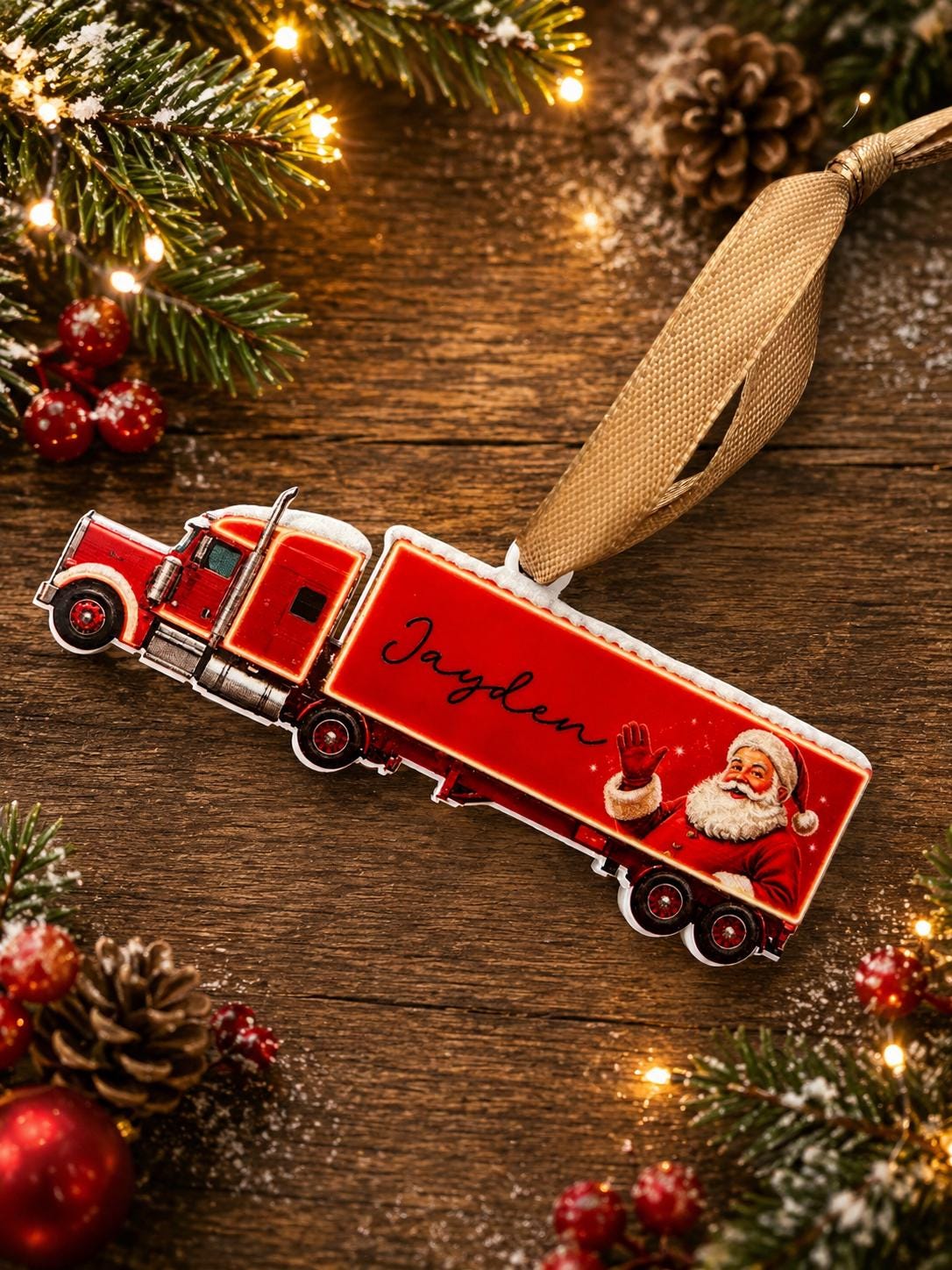 Personalised Christmas Decoration, Christmas is coming, Tree decoration